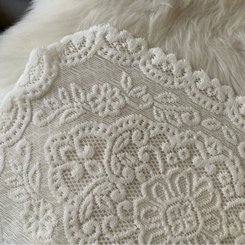 White Lace Placemats Set of 4